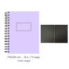 ALBUM SCRAPBOOK A5 INTERIOR NEGRO 17 X 23 17 X 23 LILA SENFORT 1803004