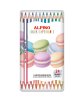 JUEGO ALPINO 12 LAPICES COLORES PASTEL BICOLOR COLOR EXPERIENCE 24 COL. AL002255