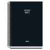 AGENDA ESCOLAR DOHE26 26/27 BASIC COLOUR VIBES TE A5 SV NEGRO 52315