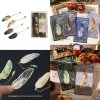 MARCAPAGINAS SURTIDOS DE METAL COLECCION FEATHERS ALEX BOG EFM-0809 UNIDAD