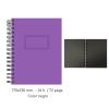 ALBUM SCRAPBOOK A5 INTERIOR NEGRO 17 X 23 17 X 23 PURPURA SENFORT 1803017