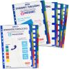 SEPARADOR A-4 PP RIGIDO 12 POSICIONES GRAFOPLAS COLORES I LIKE PASTEL 11T 41262800