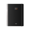 Foto de AGENDA ANUAL 2027 DOHE27 D/P ESPIRAL SYNCRO TAMA�O 15*21 COLOR NEGRO 11620