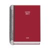 AGENDA ESCOLAR DOHE26 26/27 BASIC COLOUR VIBES TE A6 DP BURDEOS 52321
